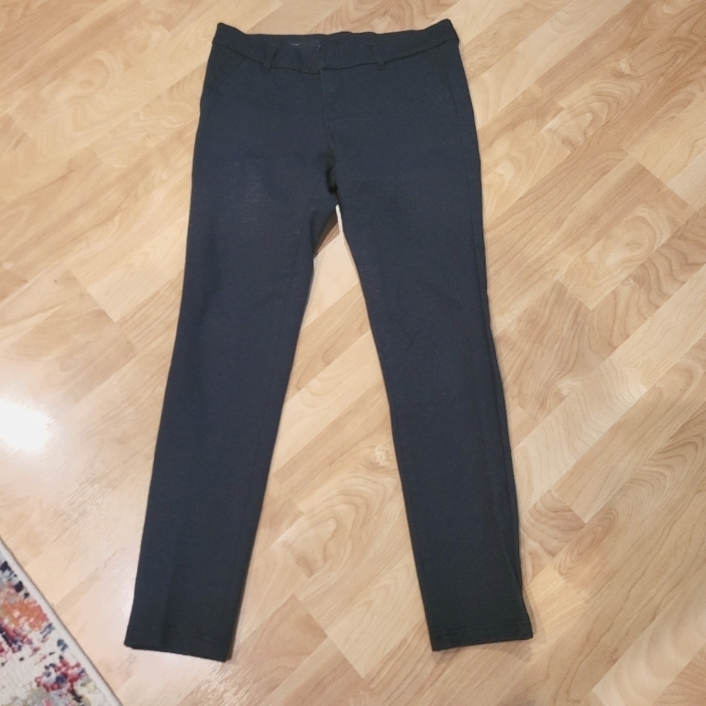 Kut from the Kloth Dark Grey Herringbone Skinny Pants Size 6S